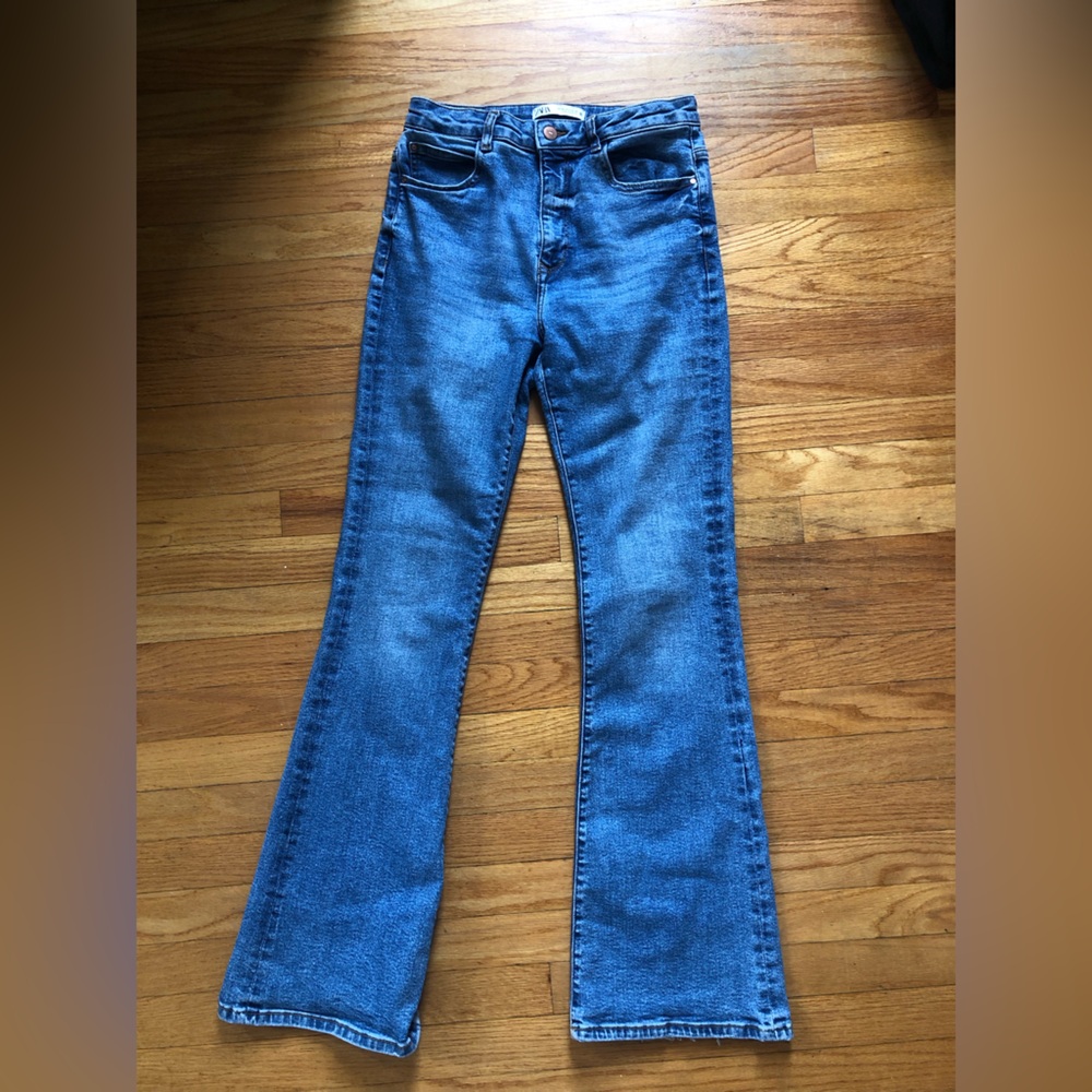 Zara bell bottom jeans